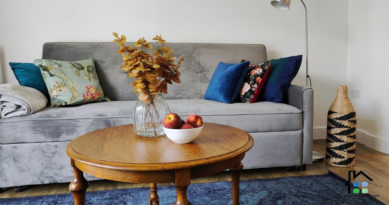 Cambridge Stays Riverside 2Br Flat-Walk To Centre-Parking-Balcony Exteriör bild