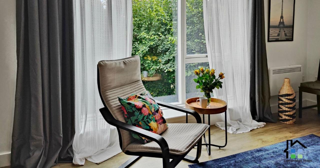 Cambridge Stays Riverside 2Br Flat-Walk To Centre-Parking-Balcony Exteriör bild