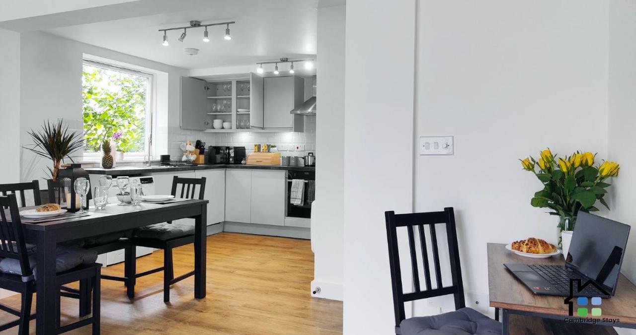 Cambridge Stays Riverside 2Br Flat-Walk To Centre-Parking-Balcony Exteriör bild